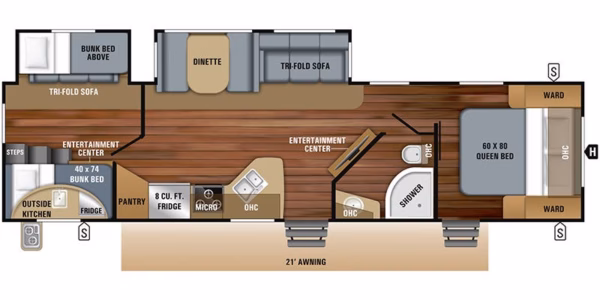 2019 White Hawk 31BH - Image 2
