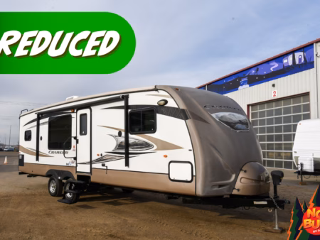 Easy-to-Tow Rear Kitchen Couples' w/ Roomy Layout - $62/wk—ON SALE