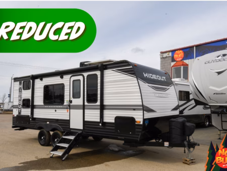 Light Rear Bunk No-Slide Family Trailer - $67/wk—ON SALE