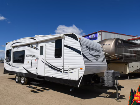 No-Slide Toy Hauler Travel Trailer - $70/wk