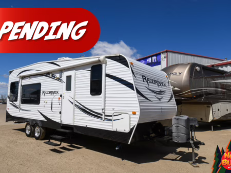 No-Slide Toy Hauler Travel Trailer - Pending