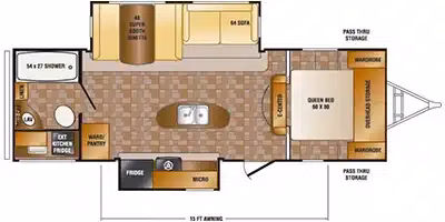 Double Slide Rear Bathroom Towable Sleeps up to 6 - $90/wk - Image 2