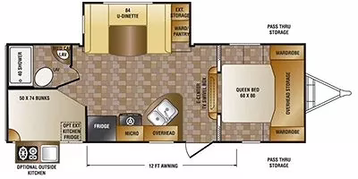 Rear Bunk Family Unit w/ 1-Slide - $84/wk - Image 2