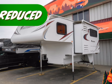 1-Slide Truck Camper Sleeps 4 - $87/wk—ON SALE