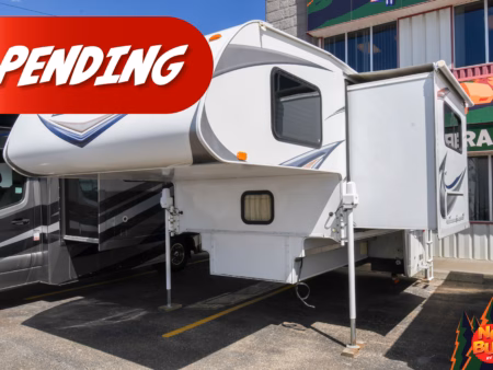 Side Entry Single Slide Truck Camper - Pending