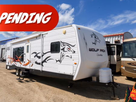 No-Slide Easy-to-Tow Toy Hauler Bumper Pull - Pending