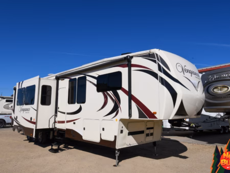 Dual Entry 12.5-Foot Garage Toy Hauler Sleeps 8 - $158/wk