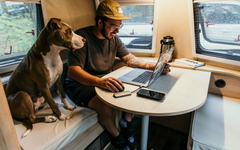 Rob-Anzit-Photography-Ontario-Canada-Bon-Echo-Camping-Summer-Travel-Trailer-Hymer-Family-Dog-169-1024x683